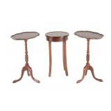 Brandt Piecrust Petite/ Round Queen Anne Endtables