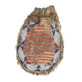 1870 Sioux Quilled & Beaded Tobacco Bag ex-Museum