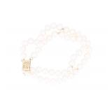Opulent Princesse Cultured Pearl 14k Bracelet