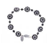 San Francisco, Lizpaiacios Silver & Jet Bracelet