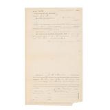 Ca. 1888 El Paso, Texas Bail Bond Document