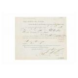 1892 Charles Russell ACME Saloon El Paso Subpoena