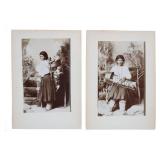 Ca. 1880 Navajo Cradleboard Photographs (2)