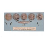 Oriental Saloon Side Door Ornament Display c 1880s