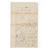 RARE Frank Stilwell Wells Fargo Robbery Document