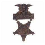 Civil War Era G.A.R. Service Medal Est. 1866