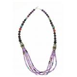Tommy Singer Multi-Strand Sterling Silver Necklace