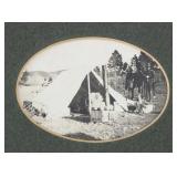 RARE Wyatt Earp Original Photo Nome, Alaska Camp