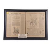 1896 Wyatt Earp Boxing Match San Francisco Paper