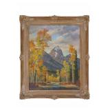 Hall Diteman (Montana 1925-2009) "The Grand Teton"