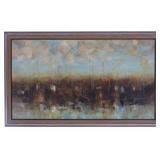 Russell Frost (Washington, 1927-1996) Abstract Oil