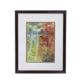 Lillian Knox Original Watercolor Painting 20th C.