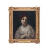 Attr. to Jean-Baptiste Greuze Oil on Canvas, 1755