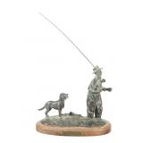 Ott Jones "Stream Side Companion" Bronze c. 1995