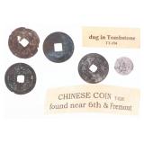 6th & Fremont, Tombstone Chinese & Mexican Coins