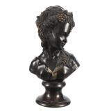 Early Triarn Tiam Paris Bronze Bust Sculpture