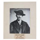 Large Wyatt Earp Photograph circa 1881