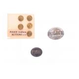 Tombstone Museum Police Badge & Uniform Buttons