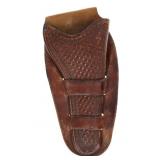 H.H. Heiser Double Loop Leather Holster Ca. 1890s