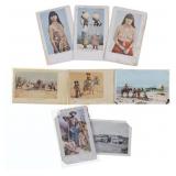 Tombstone Rare Color Set of M. E. Fly Postcards