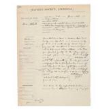 Alice Abbott Prostitute & Attempted Murder Papers