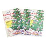 Original Cracker Jack Christmas Store Poster 1950s