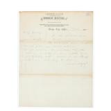 Ca. 1885 Dodge City, Kansas Court Summons