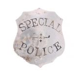Arizona Territory Silver Special Police Badge