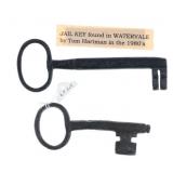 Watervale Jail Keys found by Tom Hartman c. 1880-