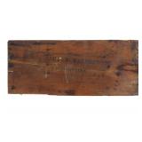 Paul B Warnekross Tombstone, A.T. Mercantile Board