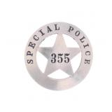 Arizona Territory Special Police 355 Badge c 1880s