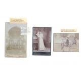 Buehman & Hartwell Old West Cabinet Cards (3)