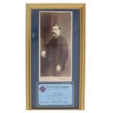 Wells Fargo & Milwaukee Road Railway Signed Photo