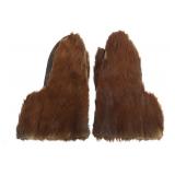 Tombstone, A.T. Bear Hide Stagecoach Gauntlets