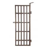 19th C. Tombstone, A.T. Jailhouse Iron Door