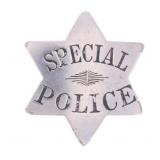 Arizona Territory Special Police Badge c. 1880