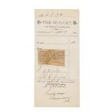 1881 R.S. Hatch & Milt Joyce Signatures