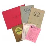 Colt Fire-Arms MFG. Co. Gun Catalogs 1890-1940s