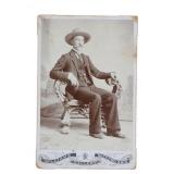 1880 Arizona Territory Cowboy Photo -J.R. Williams