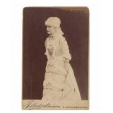 Gilbert & Bacon "Lotta Crabtree" Cabinet Card