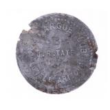 J.R. Tate "Dont Argue Club" Lowell, Arizona Token