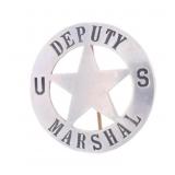 Tombstone Museum LAS & S Co. Marshal Badge