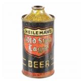 "Old Style Lager" Cone Top Beer Can Heileman