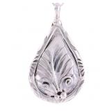 Navajo Herbert Tsosie Sterling Floral Necklace