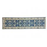 Vintage Persian Oushak Wool Runner Rug