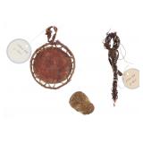 Early 1900 Sioux Shield & Club ex-C.M. Russell