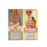 Great Northern Railway Winold Reiss Calendars (2)