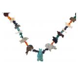 Zuni Claudia Peina Multistone Fetish Necklace