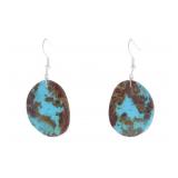 Kewa Santo Domingo Royston Turquoise Earrings