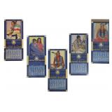 1931 Great Northern Railway W. Reiss Calendars (5)